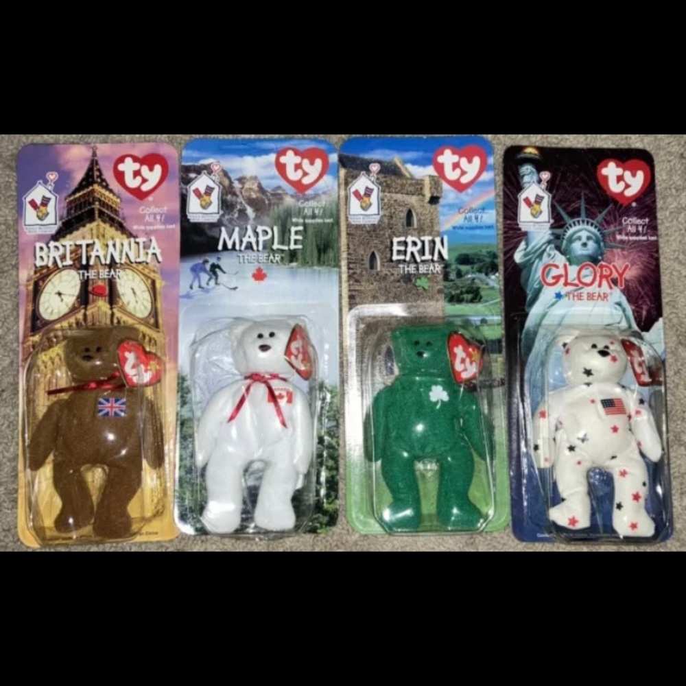 1993 RETIRED Sealed Ronald McDonald Ty Teenie Beanie Babies Collection